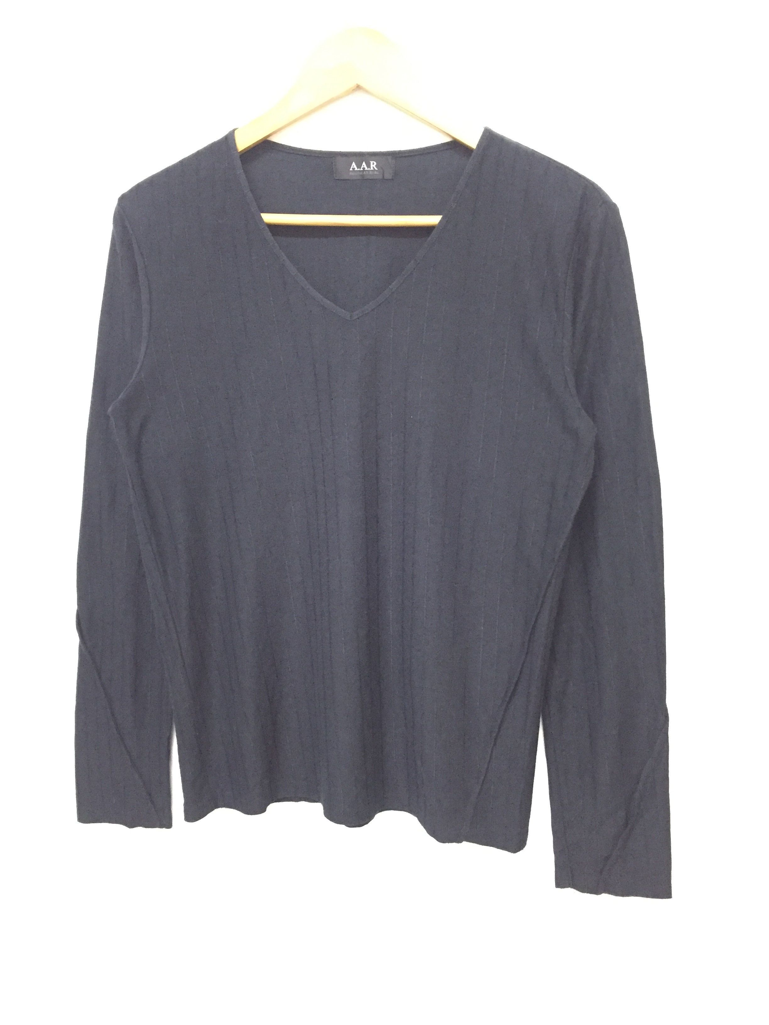 Yohji Yamamoto Yohji Yamamoto AAR Stripe asymmetrical split shirt Size US S / EU 44-46 / 1 - 1 Thumbnail