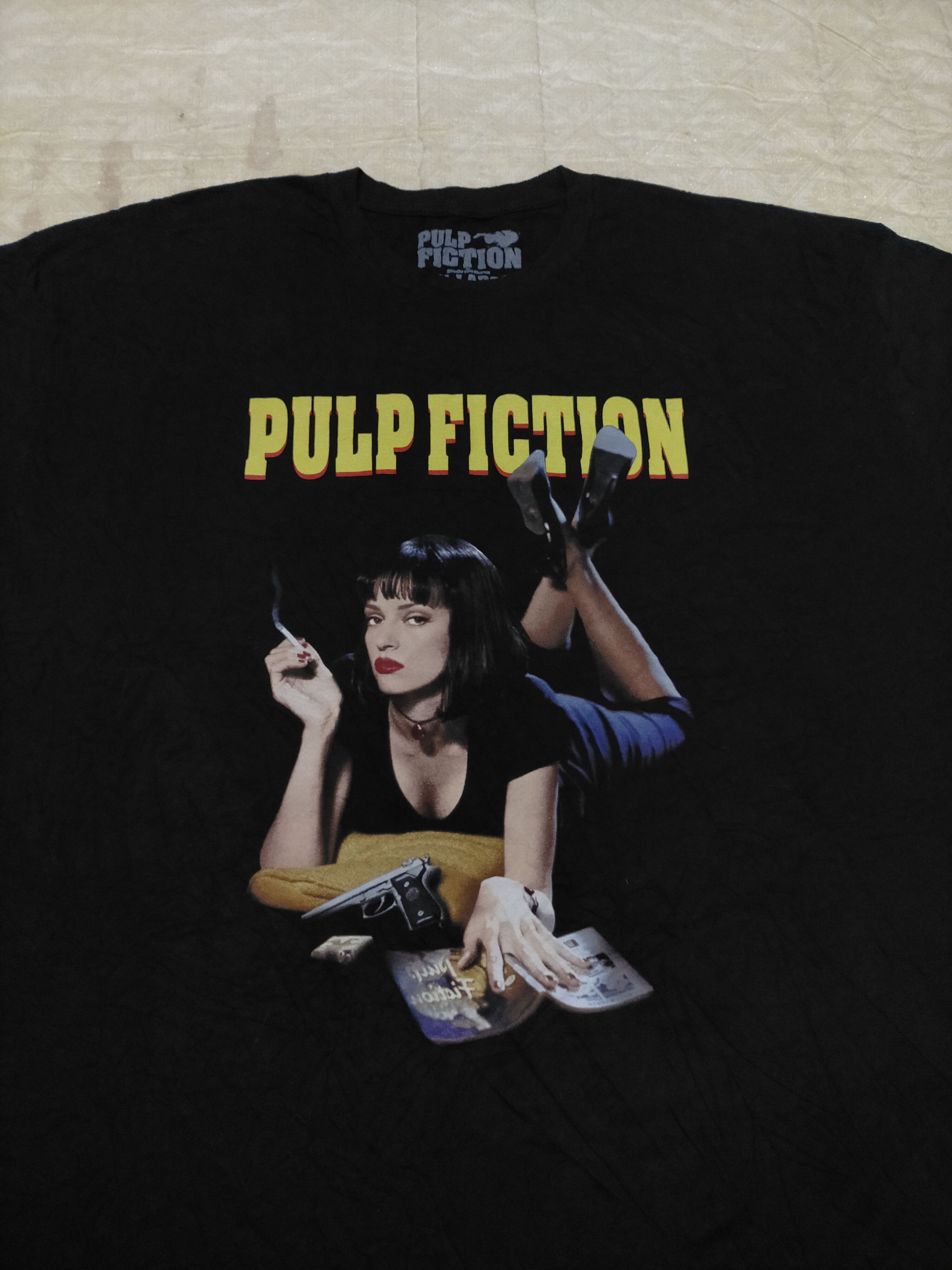 Band Tees Pulp Fiction movie promo Tee Size US XXL / EU 58 / 5 - 2 Thumbnail