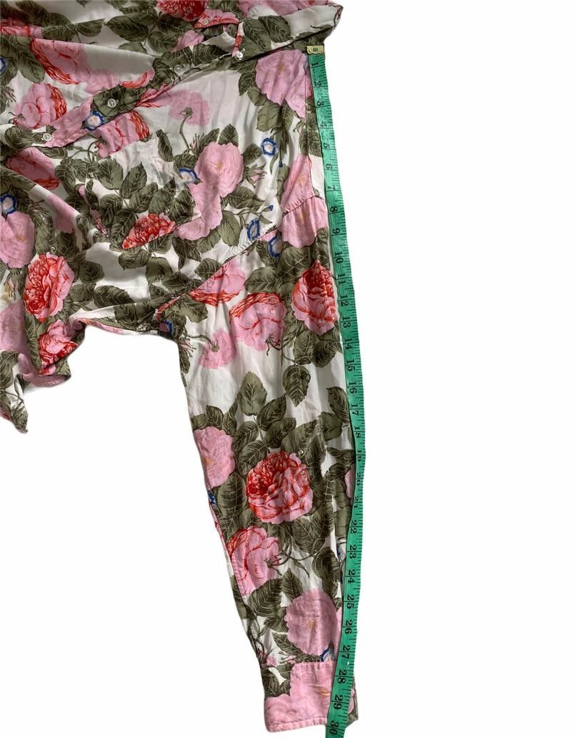 Toyo Enterprises 90's Karl Helmut Floral 100% rayon shirt Size US L / EU 52-54 / 3 - 12 Thumbnail