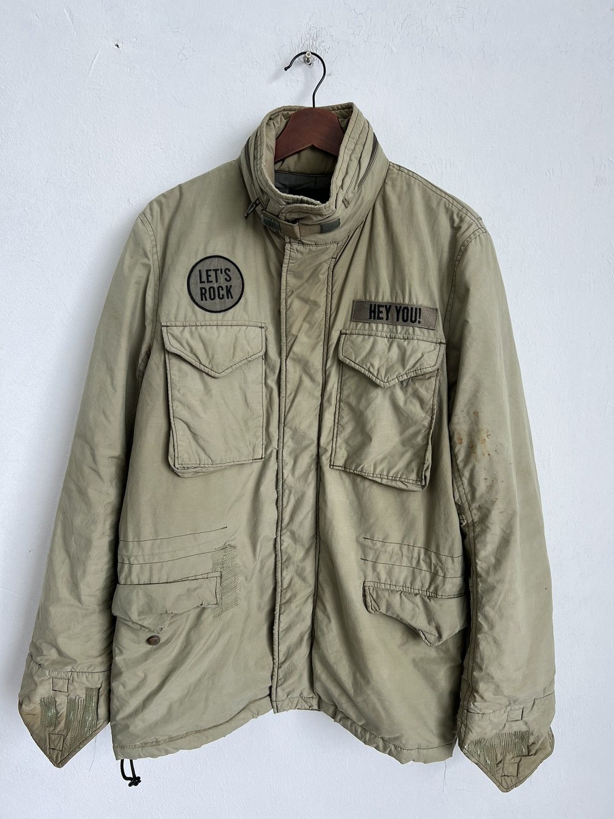 Hysteric Glamour Hysteric Glamour Army Green Military Jacket Ura-Hara Grail Size US M / EU 48-50 / 2 - 1 Thumbnail