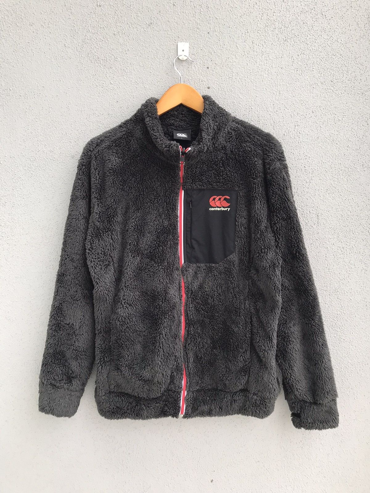 Canterbury of New Zealand Canterburry International Fleece Patch Pocket Jacket Size US L / EU 52-54 / 3 - 1 Thumbnail