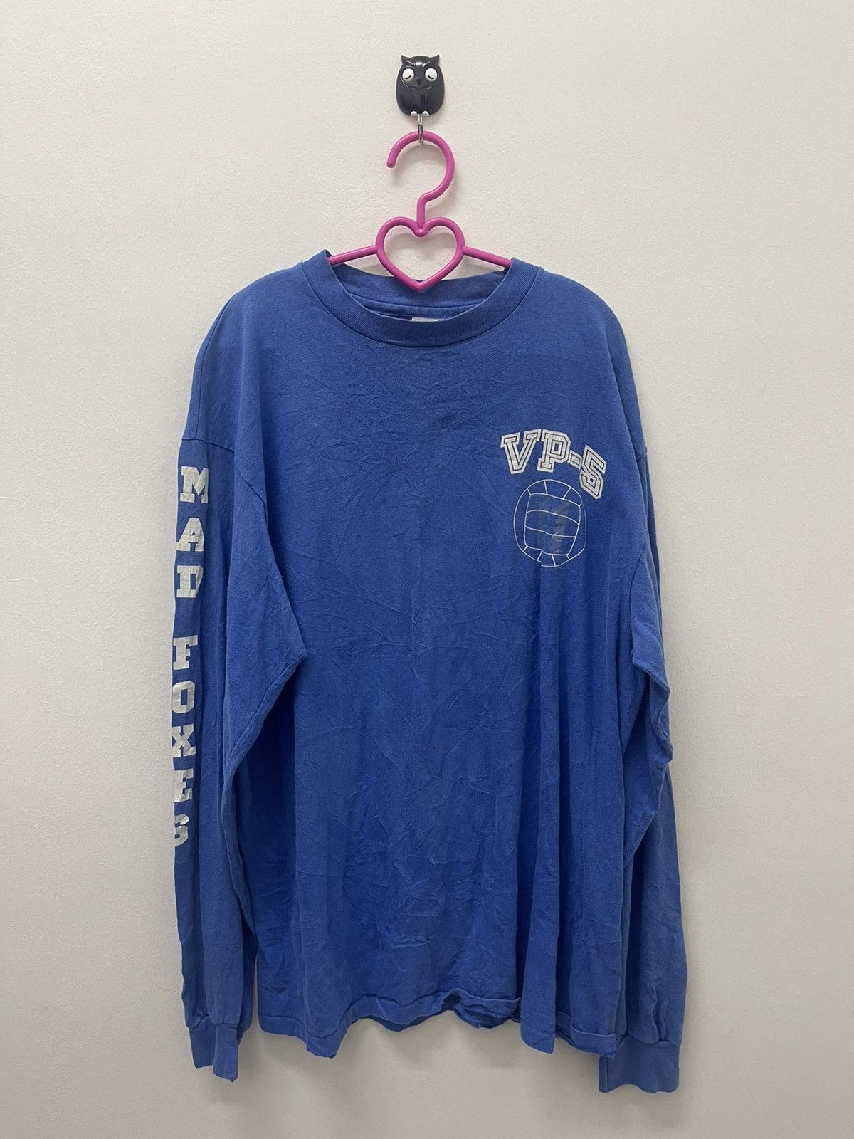 Vintage Rare Vintage VP-5 MAD FOXES Patrol Squadron Five US Navy Size US XL / EU 56 / 4 - 1 Thumbnail
