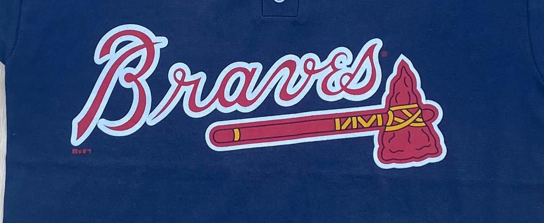 Vintage vintage tee Braves C2 Size US M / EU 48-50 / 2 - 3 Thumbnail