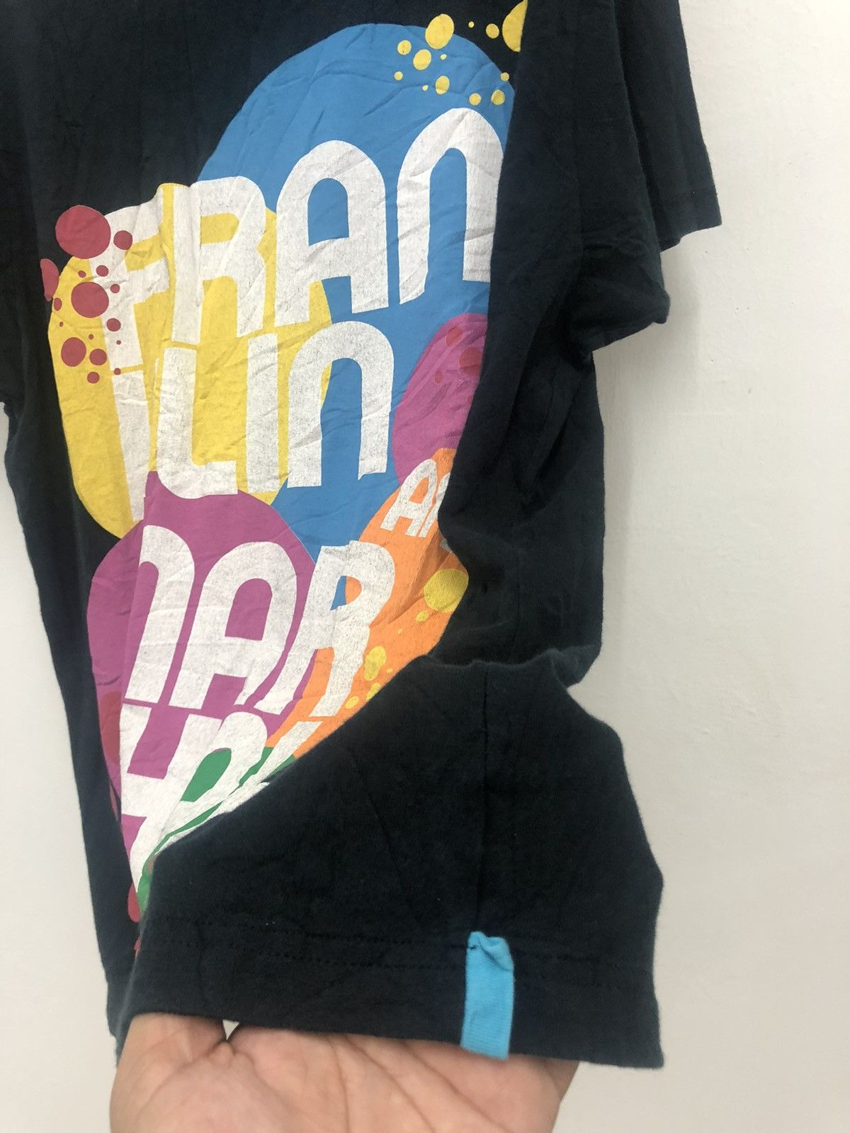 Franklin & Marshall Rare FRANKLIN & MARSHALL Spell Out Italy Art Tee Size US M / EU 48-50 / 2 - 2 Thumbnail