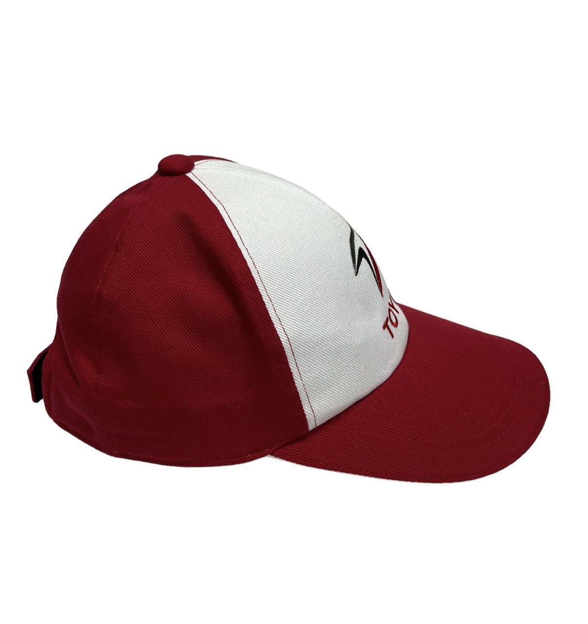 Formula 1 90’s TOYOTA F1 TEAM JAPAN Velcro Strapback Hat Made In Japan Size ONE SIZE - 7 Thumbnail