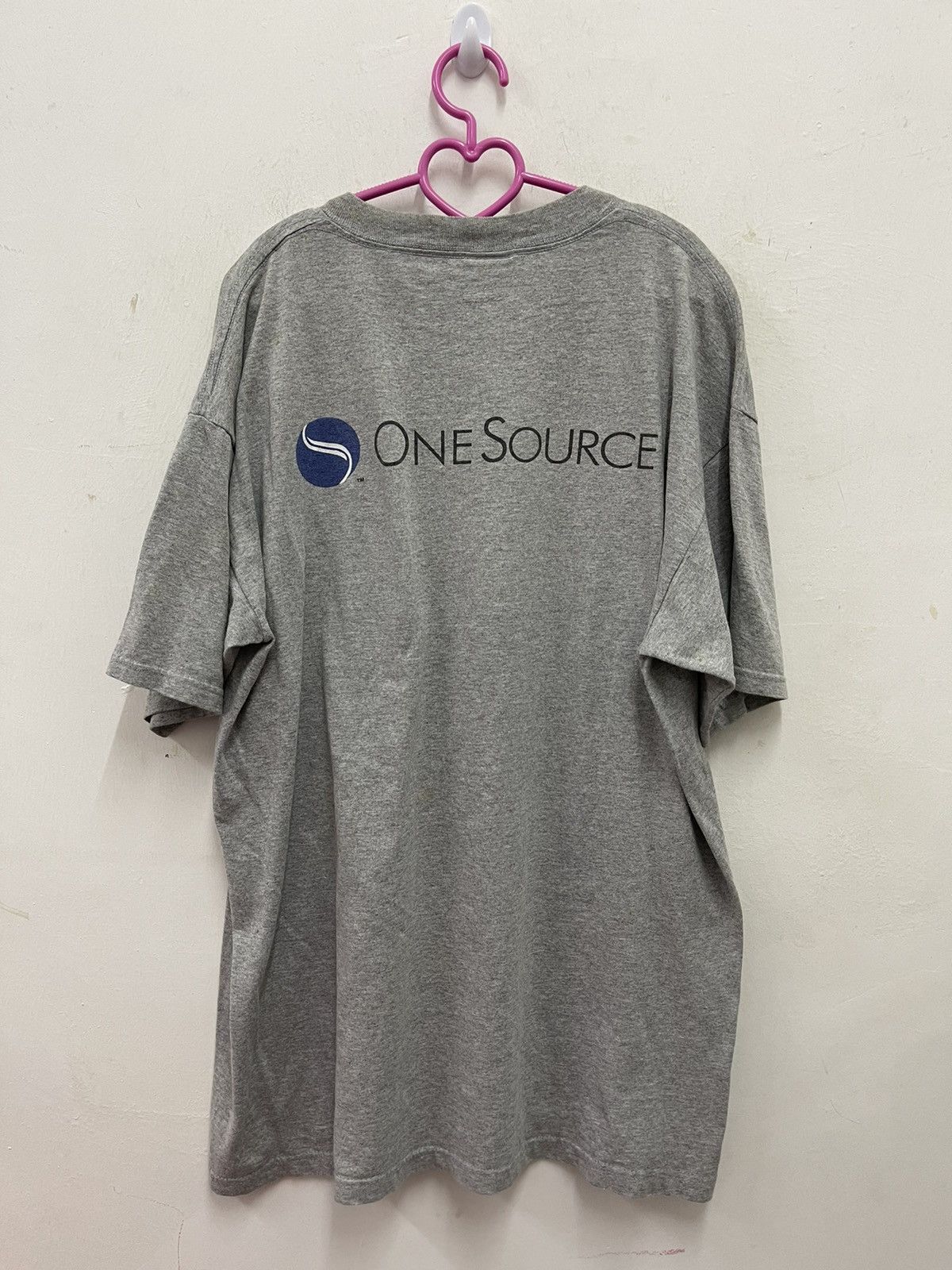 Vintage Rare Vintage ONE SOURCE Promo Tee Size US XL / EU 56 / 4 - 4 Thumbnail