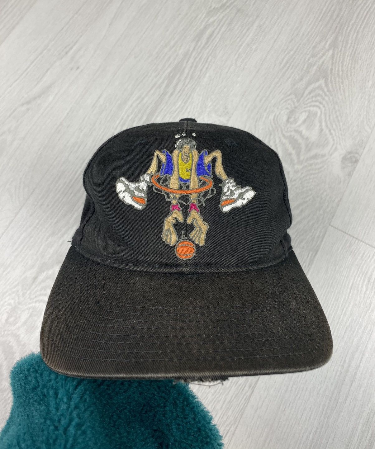 Vintage Nike Keep On Dunking Cap Hat like Jordan Lakers