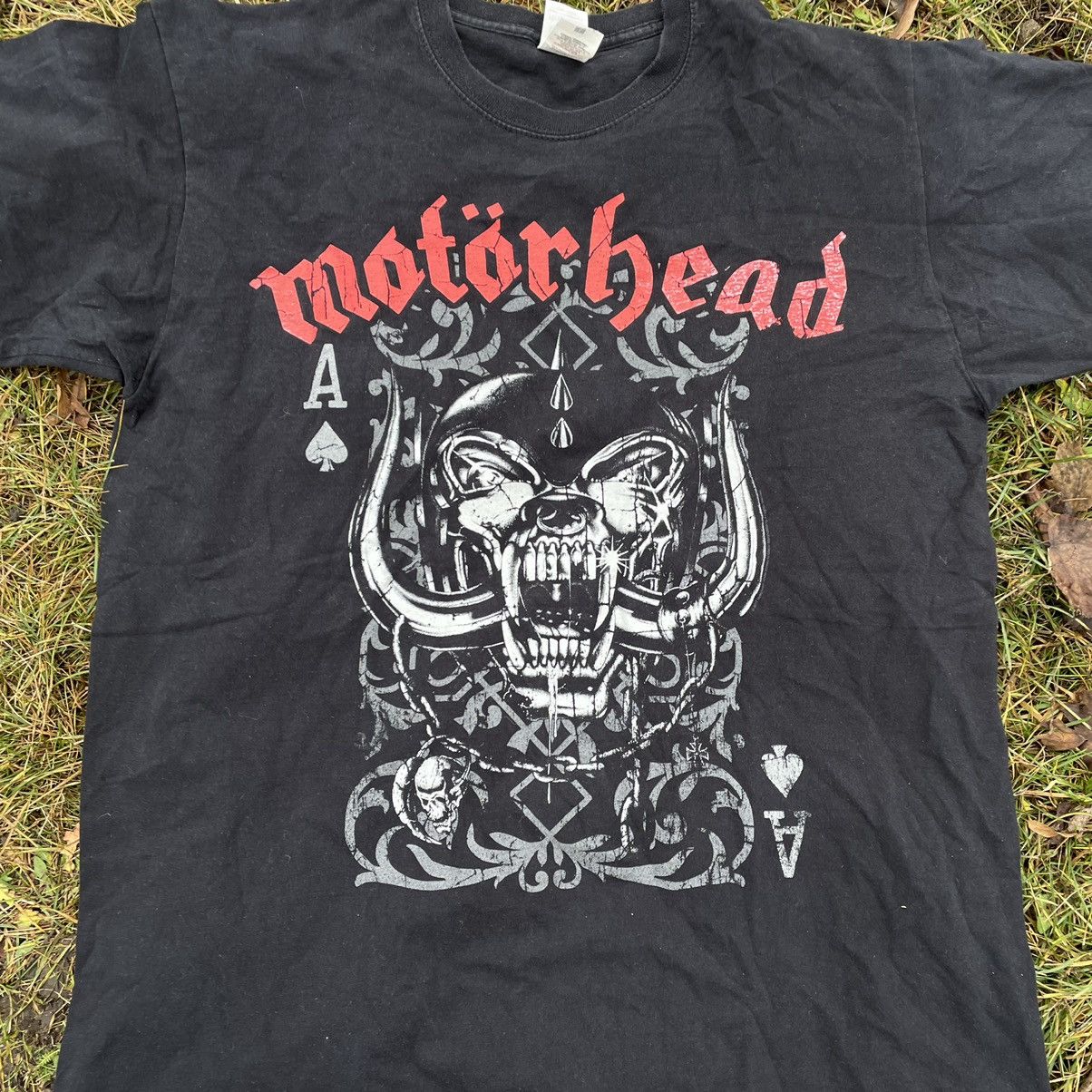 Vintage Vintage 90s Motorhead Band Tee Sun Faded Graphic Punk Slim L Size US L / EU 52-54 / 3 - 4 Thumbnail