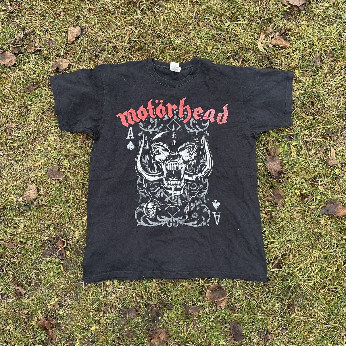 Vintage Vintage 90s Motorhead Band Tee Sun Faded Graphic Punk Slim L Size US L / EU 52-54 / 3 - 1 Thumbnail