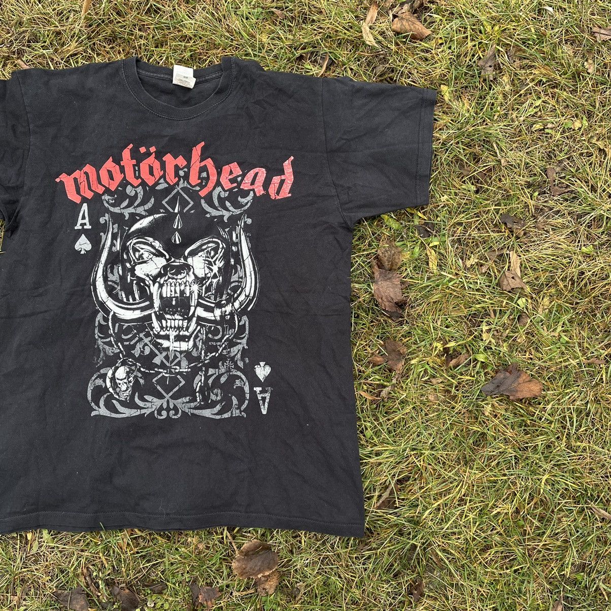 Vintage Vintage 90s Motorhead Band Tee Sun Faded Graphic Punk Slim L Size US L / EU 52-54 / 3 - 2 Thumbnail