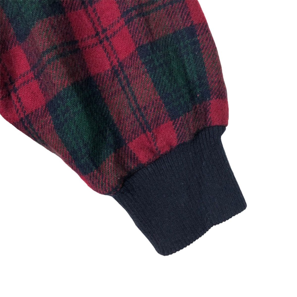 Japanese Brand Vintage Japanese Natuhara Tartan Wool Cardigan Size M / US 6-8 / IT 42-44 - 5 Thumbnail