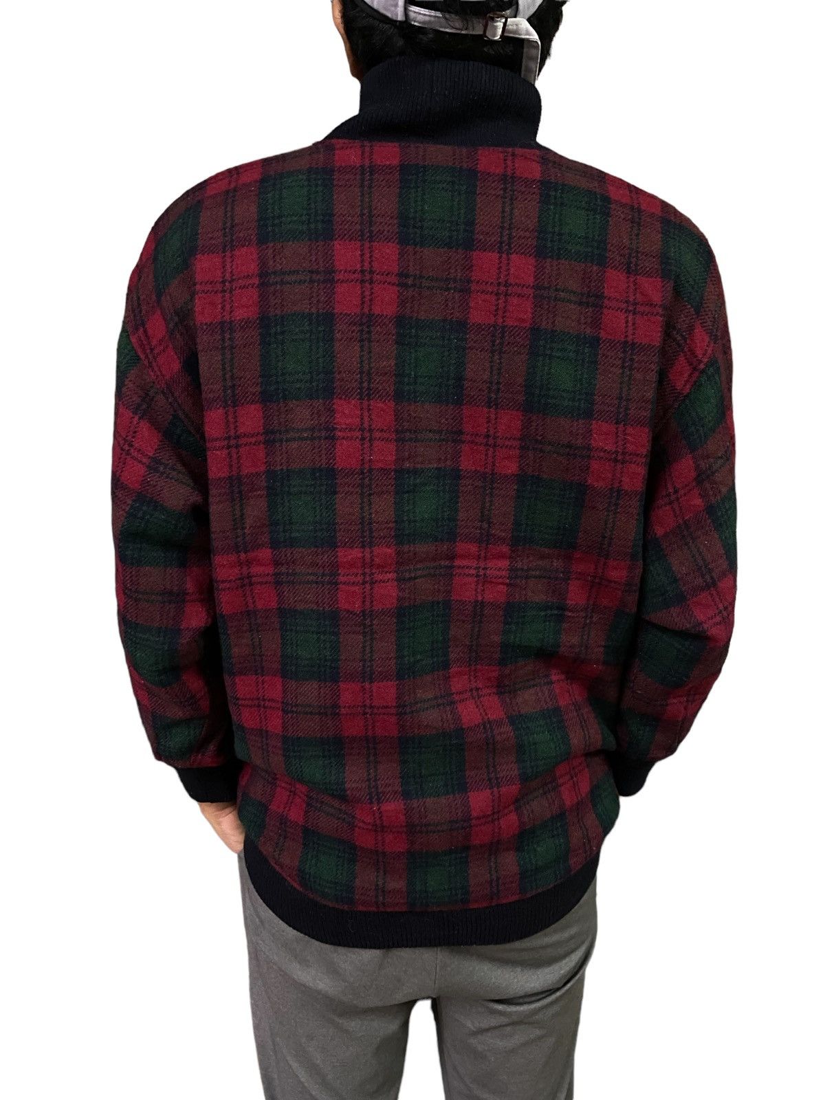Japanese Brand Vintage Japanese Natuhara Tartan Wool Cardigan Size M / US 6-8 / IT 42-44 - 12 Thumbnail