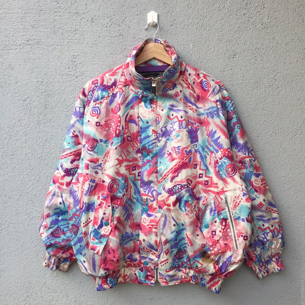Japanese Brand Vintage Dolfin by Capital Industry INC Zipper Jacket Size US XL / EU 56 / 4 - 1 Thumbnail