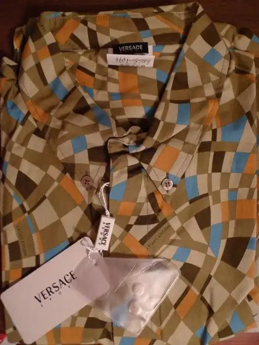 image of Versace Sport Extremely Shirt Italy Size Xl, Men's