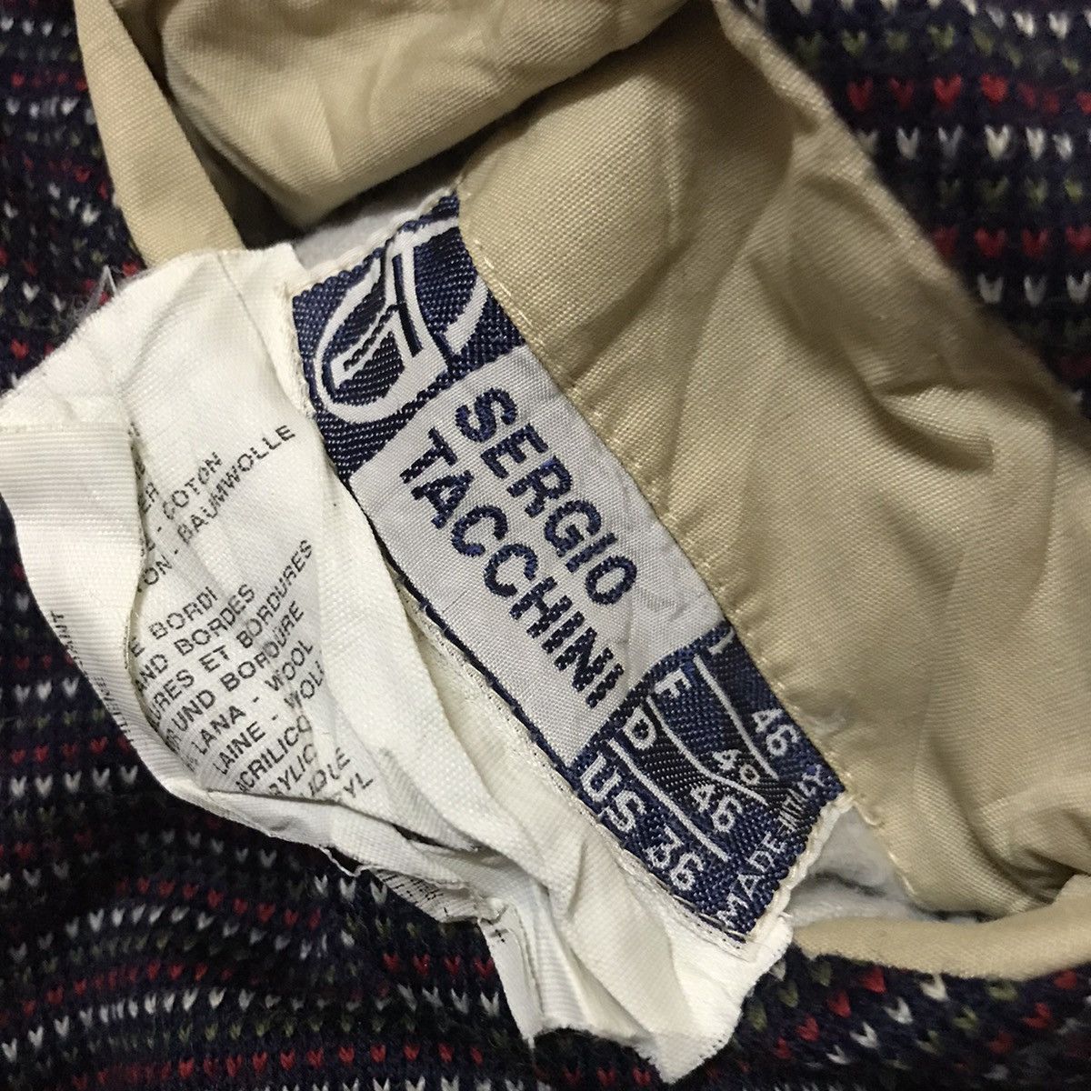 Sergio Tacchini Vintage Sergio Tacchini Made in Italy Reversible Jacket Size US M / EU 48-50 / 2 - 11 Thumbnail