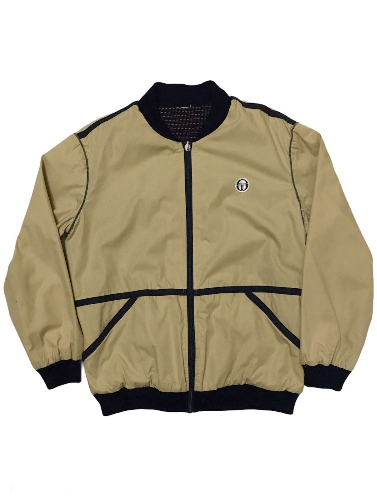 Sergio Tacchini Vintage Sergio Tacchini Made in Italy Reversible Jacket Size US M / EU 48-50 / 2 - 1 Thumbnail