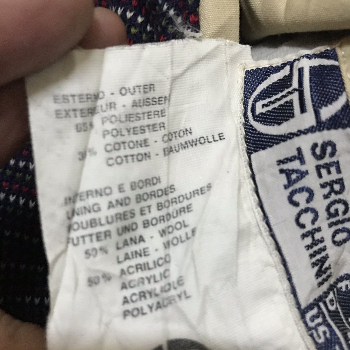 Sergio Tacchini Vintage Sergio Tacchini Made in Italy Reversible Jacket Size US M / EU 48-50 / 2 - 12 Thumbnail