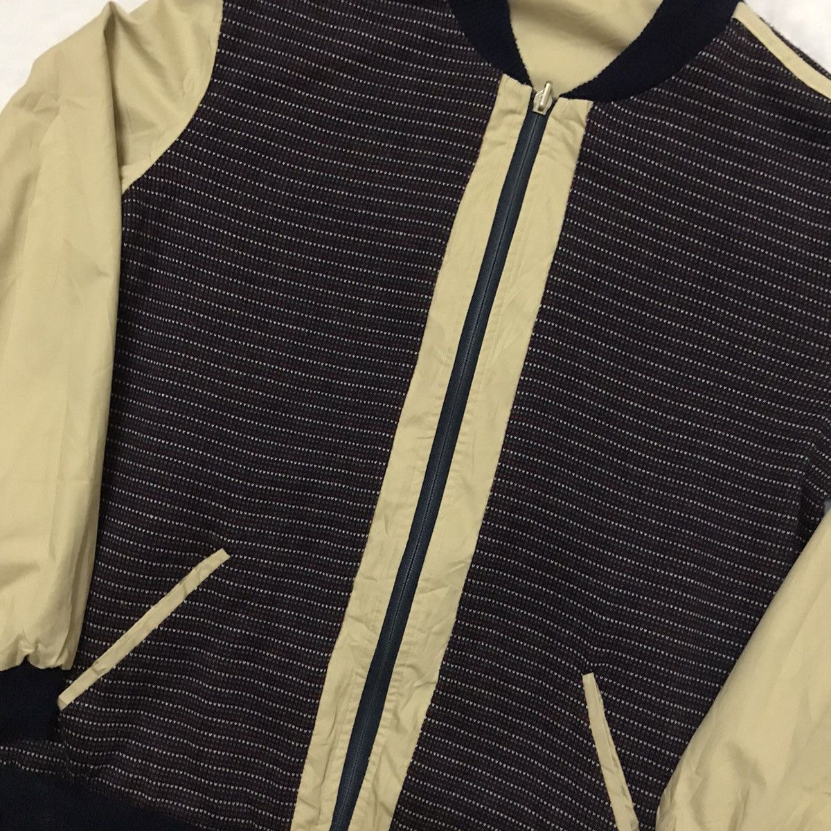 Sergio Tacchini Vintage Sergio Tacchini Made in Italy Reversible Jacket Size US M / EU 48-50 / 2 - 8 Thumbnail