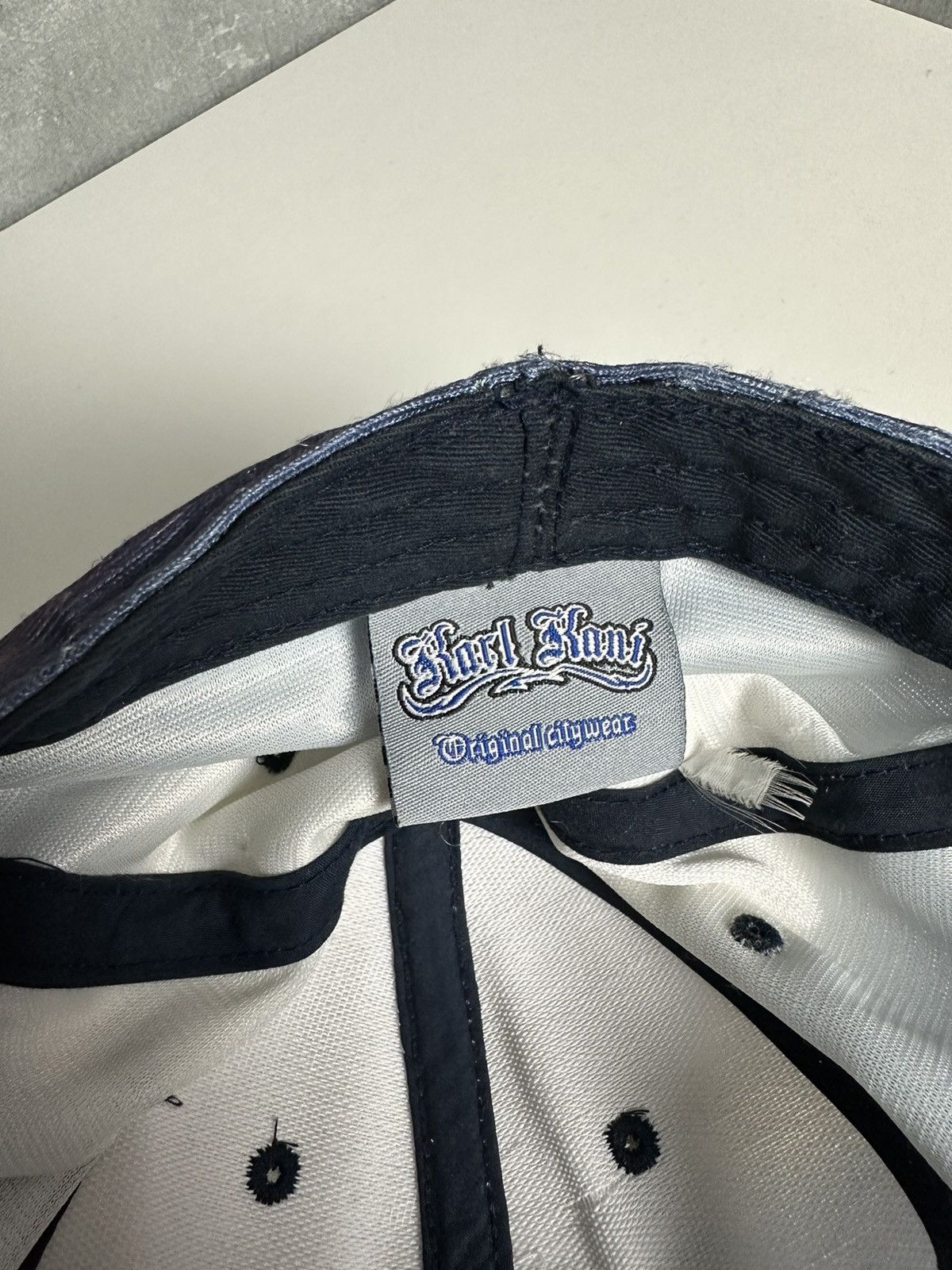 Karl Kani × Vintage Vintage Karl Kani Made in USA One size Cap Size ONE SIZE - 8 Thumbnail