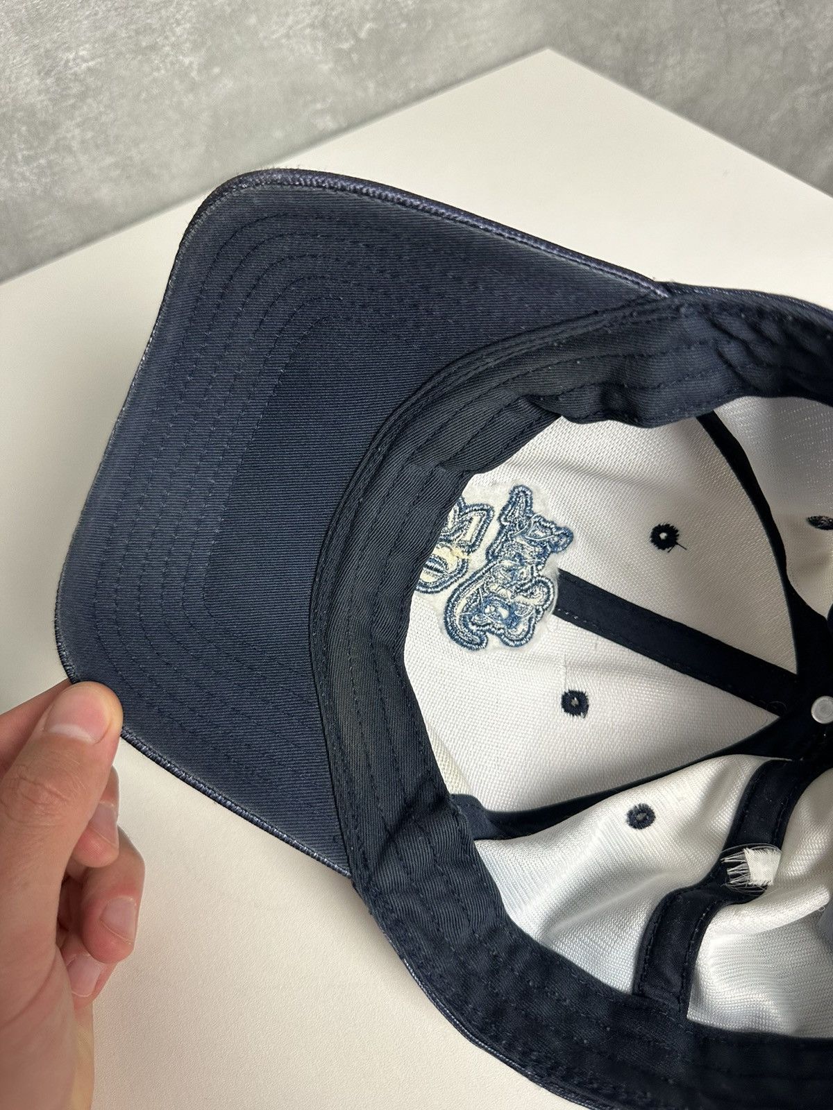 Karl Kani × Vintage Vintage Karl Kani Made in USA One size Cap Size ONE SIZE - 9 Thumbnail