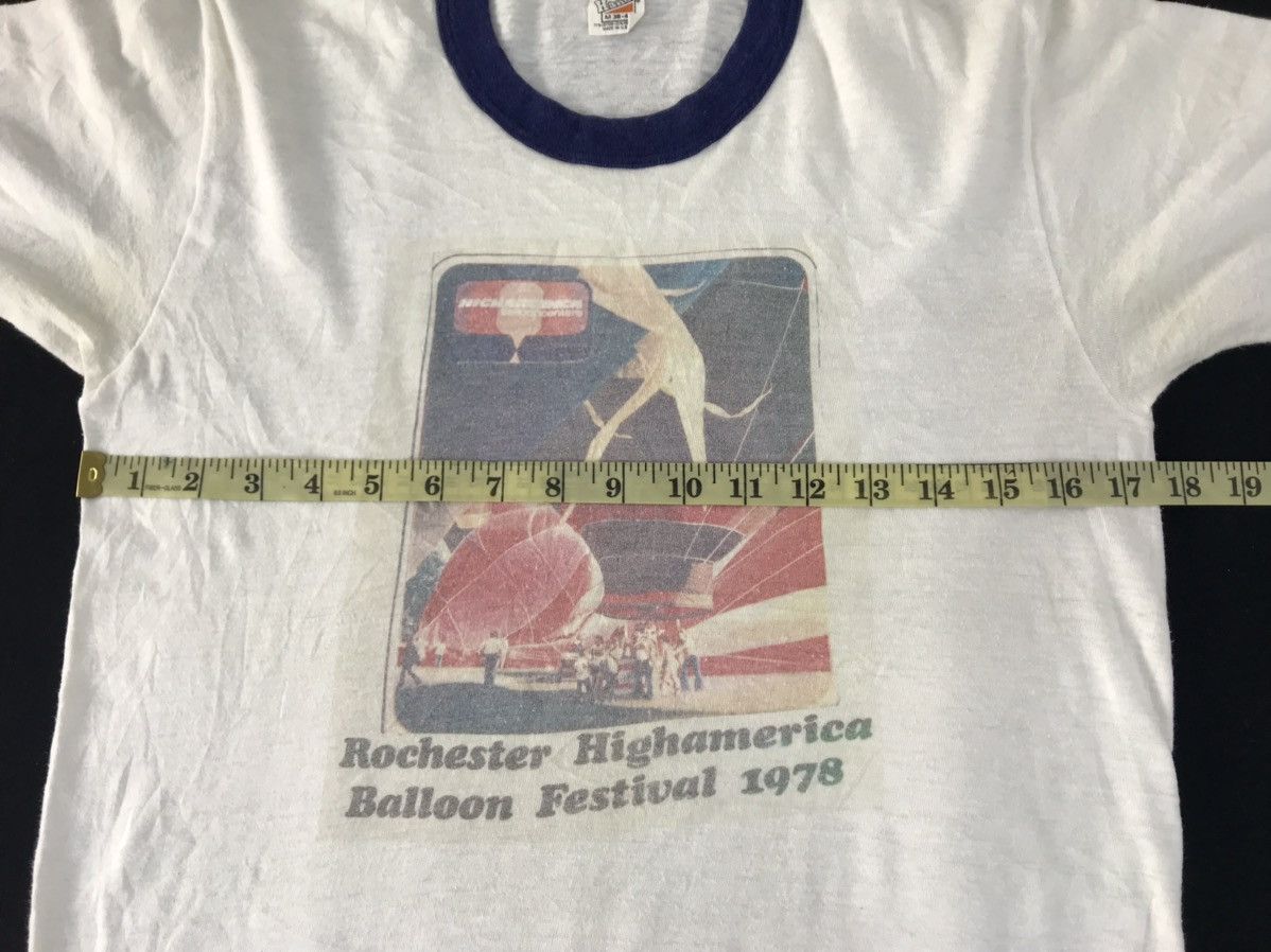 Hanes 70s Hanes Rochester Highamericana Balloon Festival 78 Ringer Size US S / EU 44-46 / 1 - 7 Thumbnail