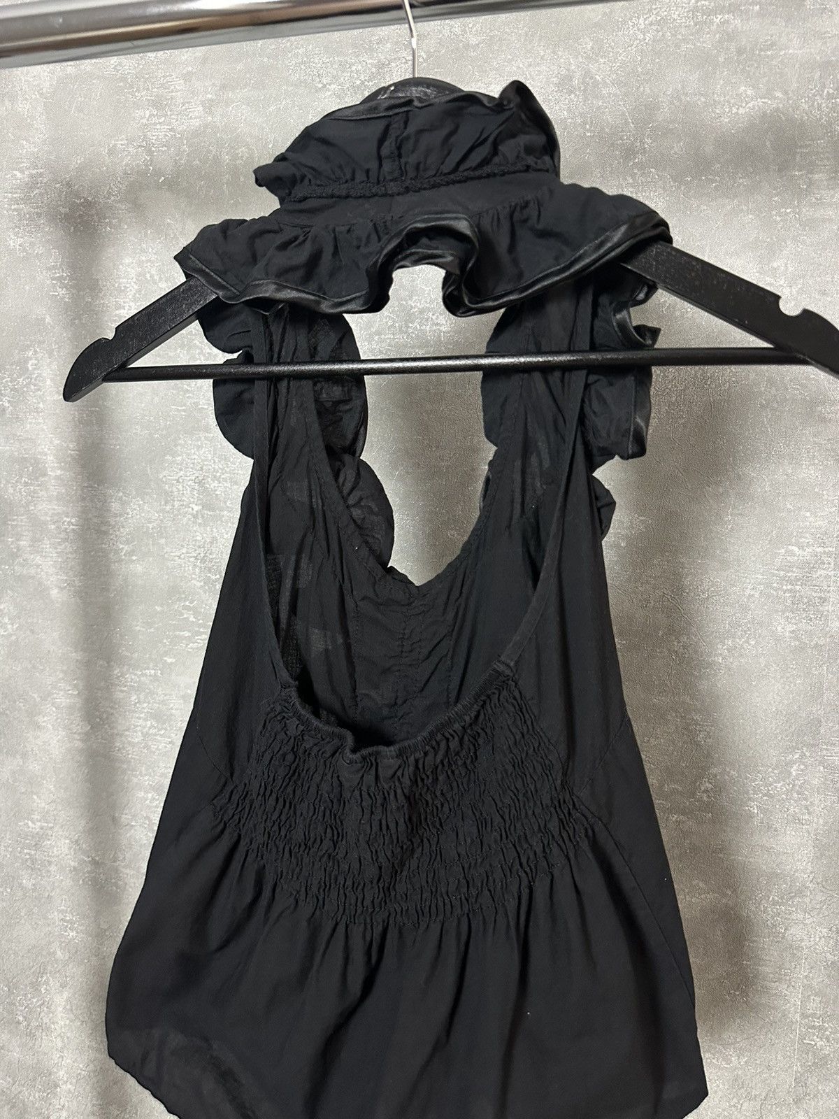Japanese Brand × Vintage Vintage Avant-garde Black Sleeveless Tank-top Size M / US 6-8 / IT 42-44 - 6 Thumbnail
