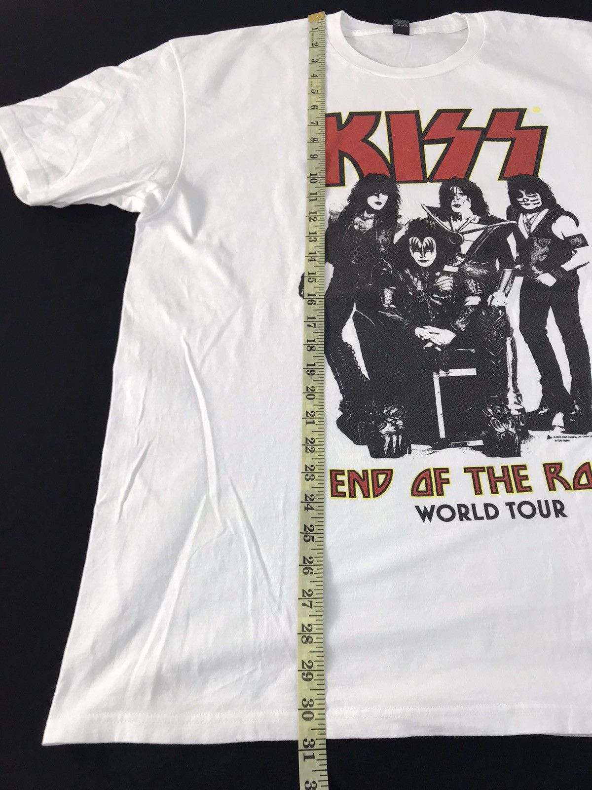 Band Tees Kiss End Of The Road World Tour American Rock Band Tee Size US XL / EU 56 / 4 - 10 Thumbnail