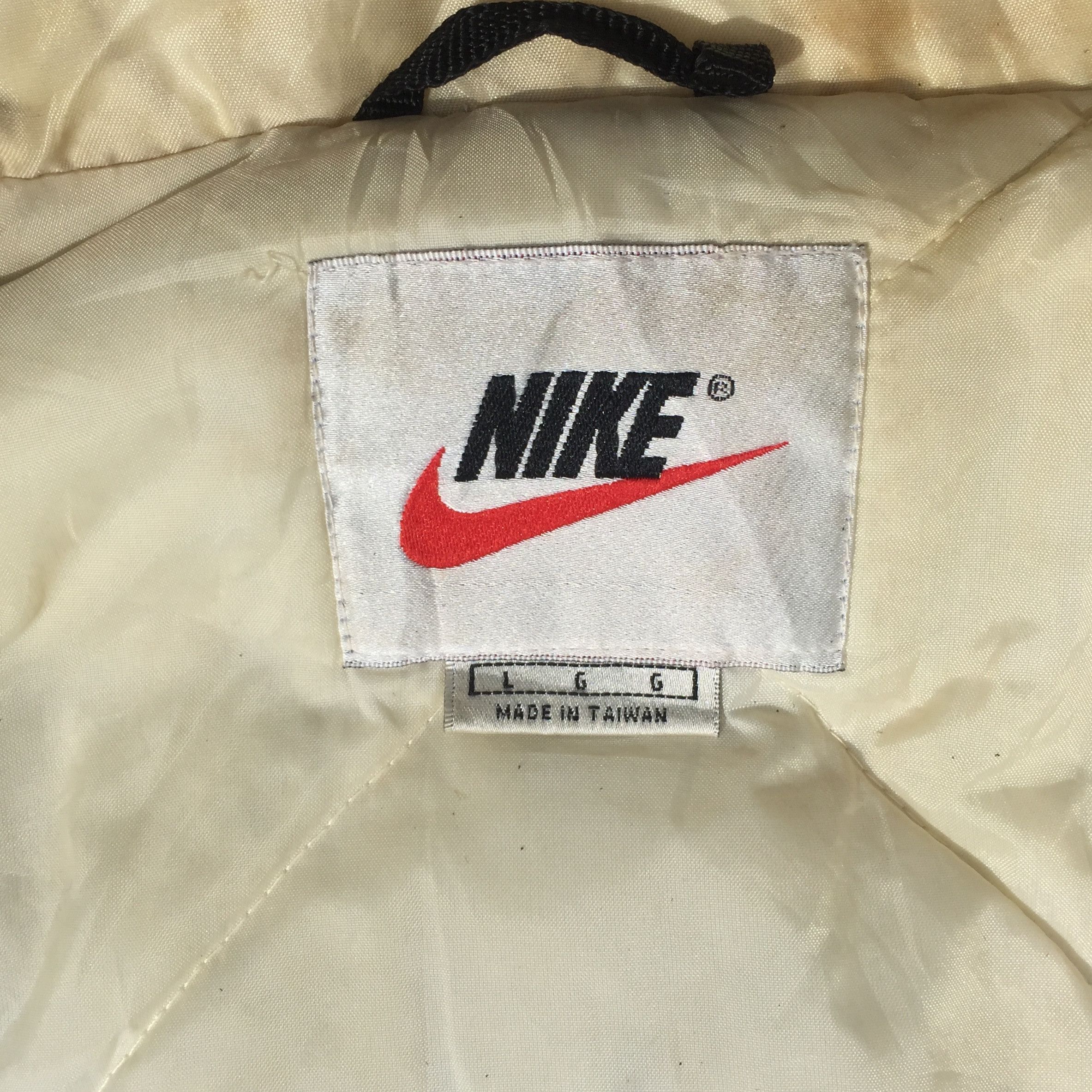 Nike Vintage NIKE Black Spell Out Oversized Jacket Size US XXL / EU 58 / 5 - 12 Thumbnail
