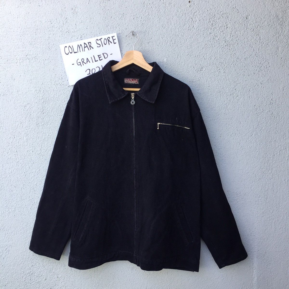 Vintage Jami Island Denim Casual Streetwear Zipper Jacket Size US XL / EU 56 / 4 - 1 Thumbnail