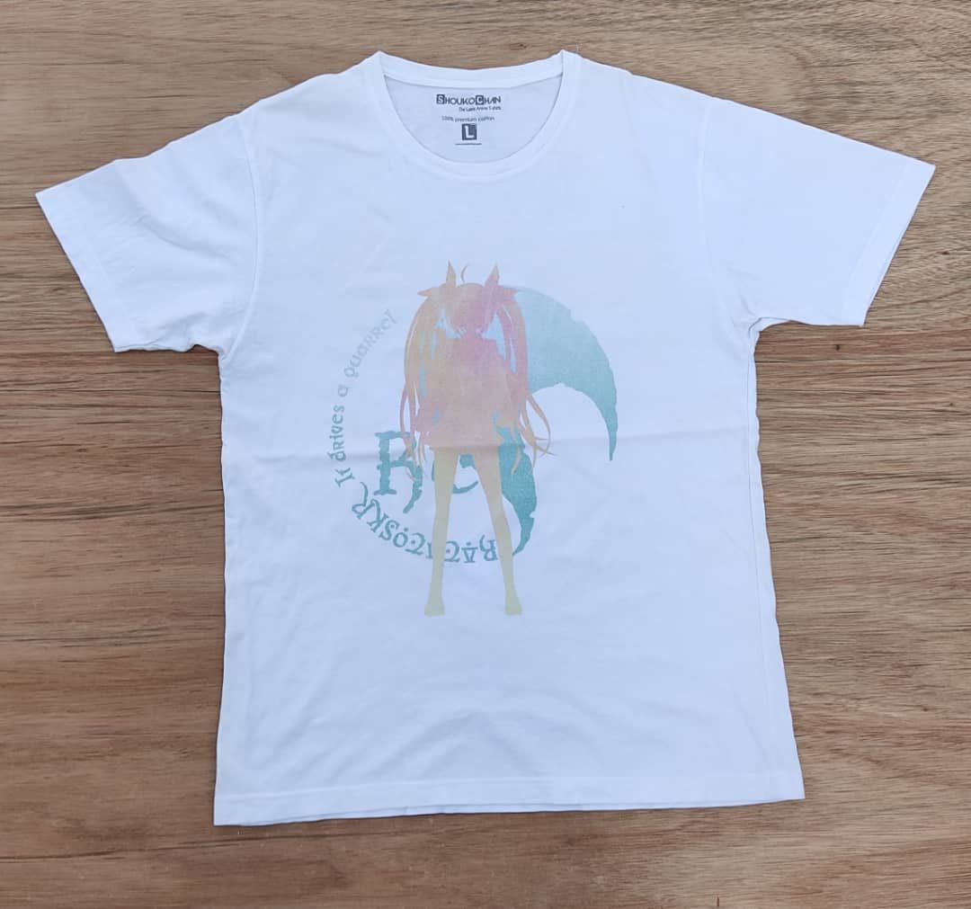 image of Anima Japan Anime Shouko Chan A29 in White, Men's (Size Large)