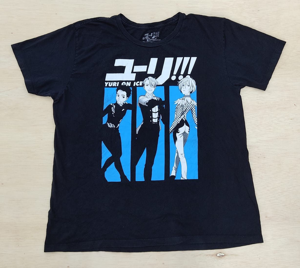 Anime × Japanese Brand × Vintage vintage tee japan anime cospa series b7 yuri on ice Size US XL / EU 56 / 4 - 1 Thumbnail