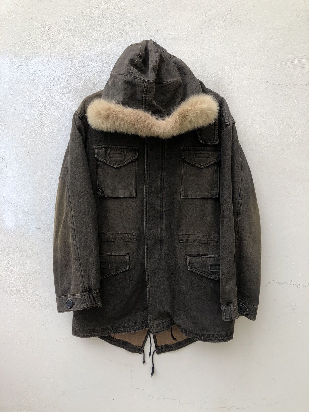 PPFM Vintage PPFM Heavy Denim Fish Tail Artic Parka Size US M / EU 48-50 / 2 - 3 Thumbnail