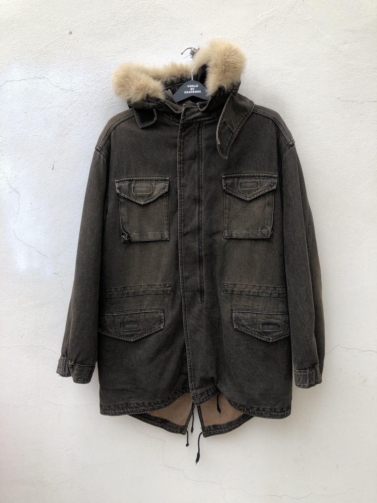 PPFM Vintage PPFM Heavy Denim Fish Tail Artic Parka Size US M / EU 48-50 / 2 - 5 Thumbnail