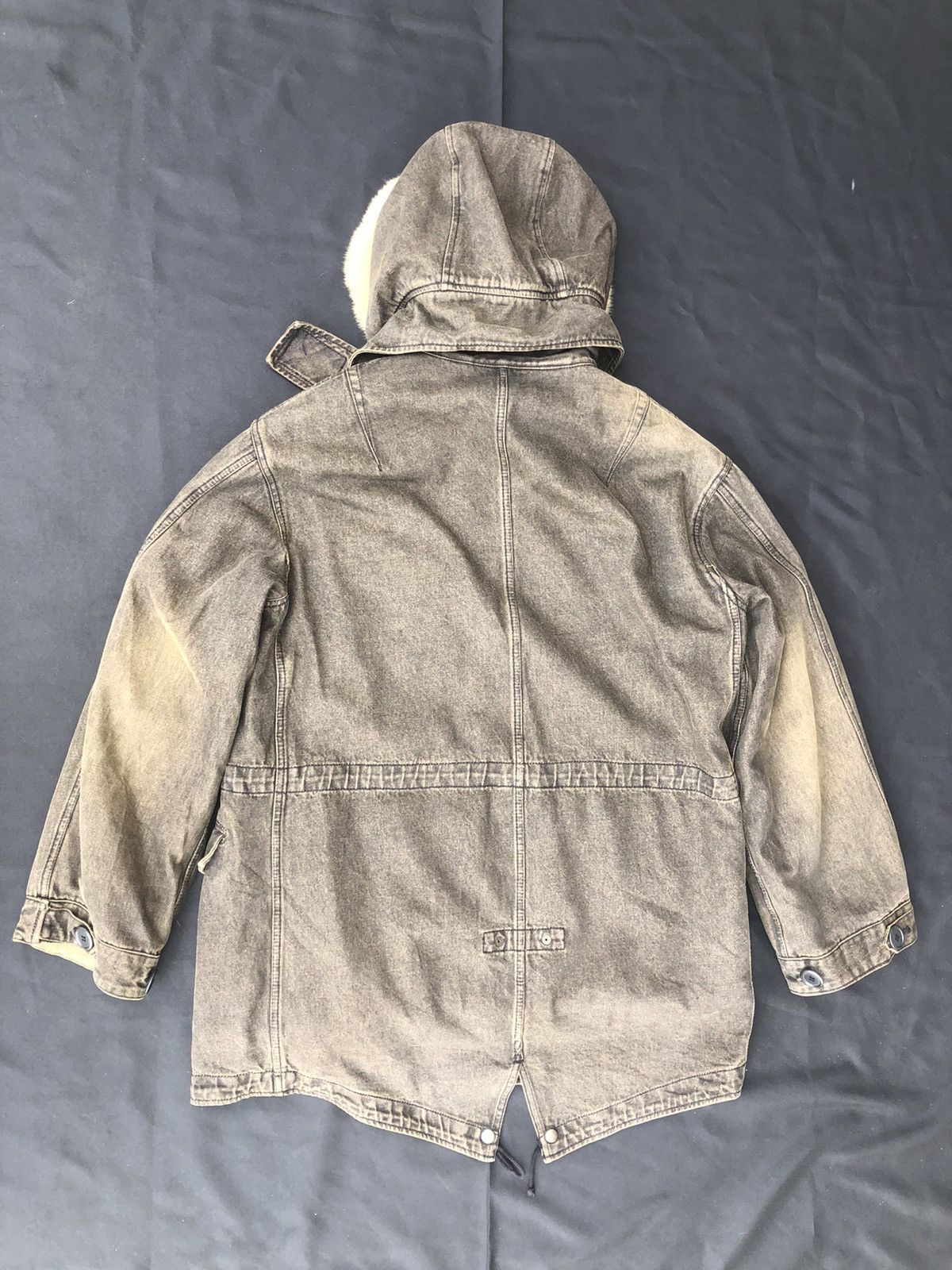 PPFM Vintage PPFM Heavy Denim Fish Tail Artic Parka Size US M / EU 48-50 / 2 - 2 Thumbnail