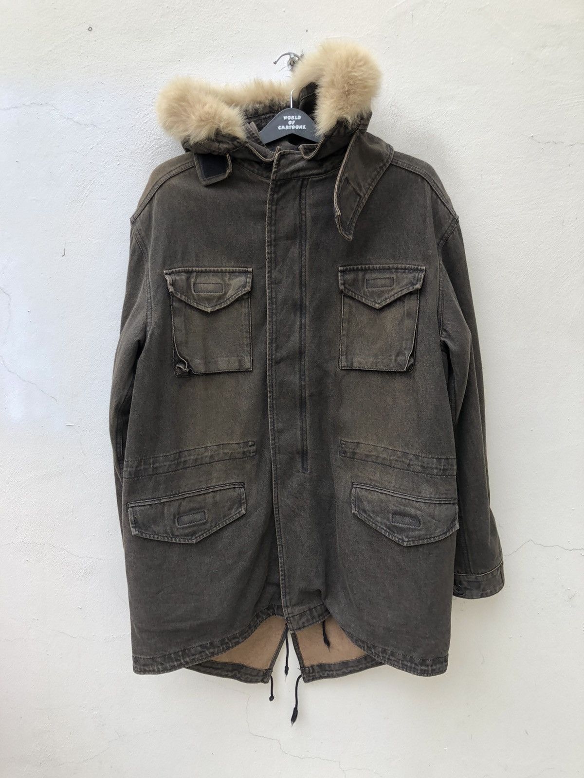 PPFM Vintage PPFM Heavy Denim Fish Tail Artic Parka Size US M / EU 48-50 / 2 - 8 Thumbnail