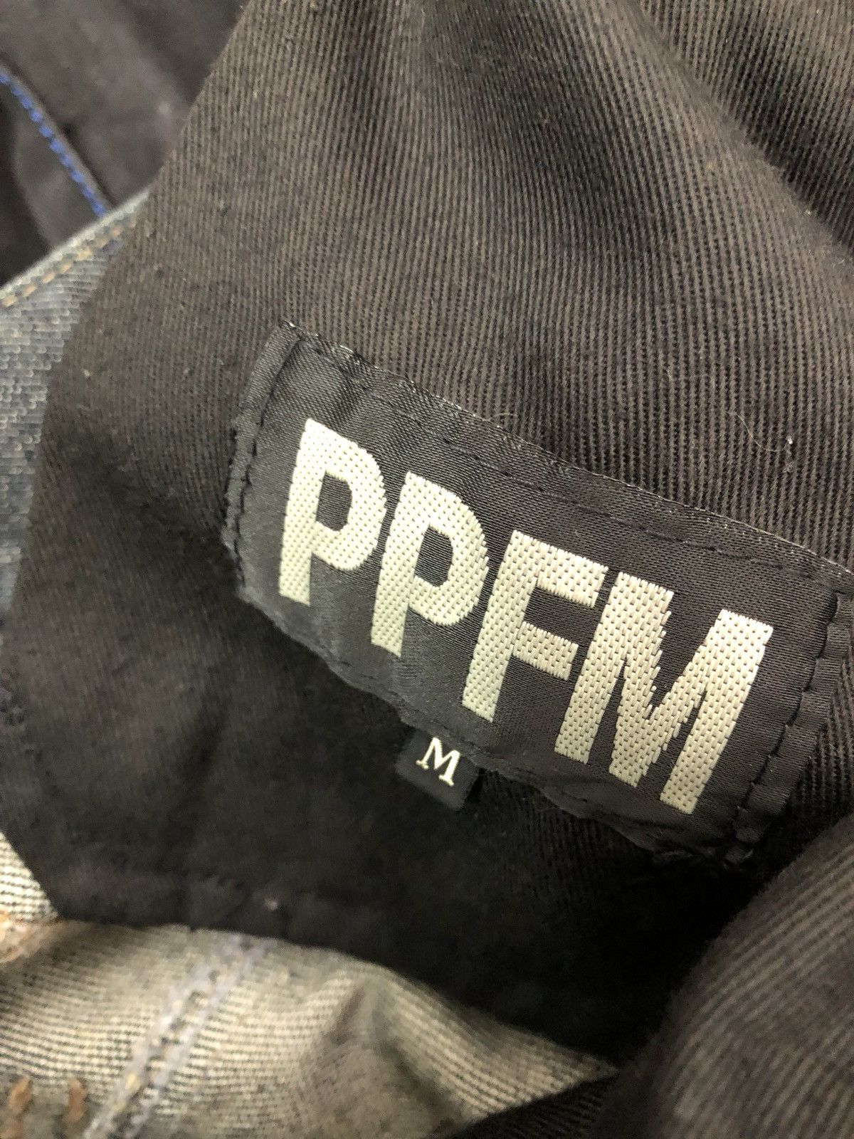 Vintage Vintage PPFM Mud Denim Balloon Jeans Size US 31 - 21 Thumbnail