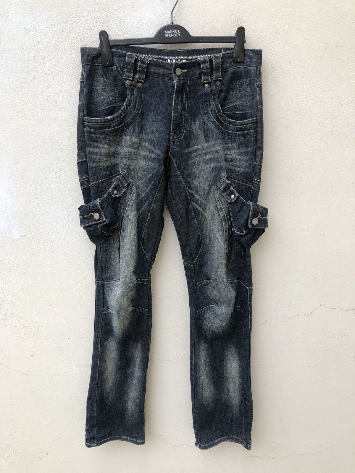 PPFM X Rush Hour Tactical Parachute Cargo Denim