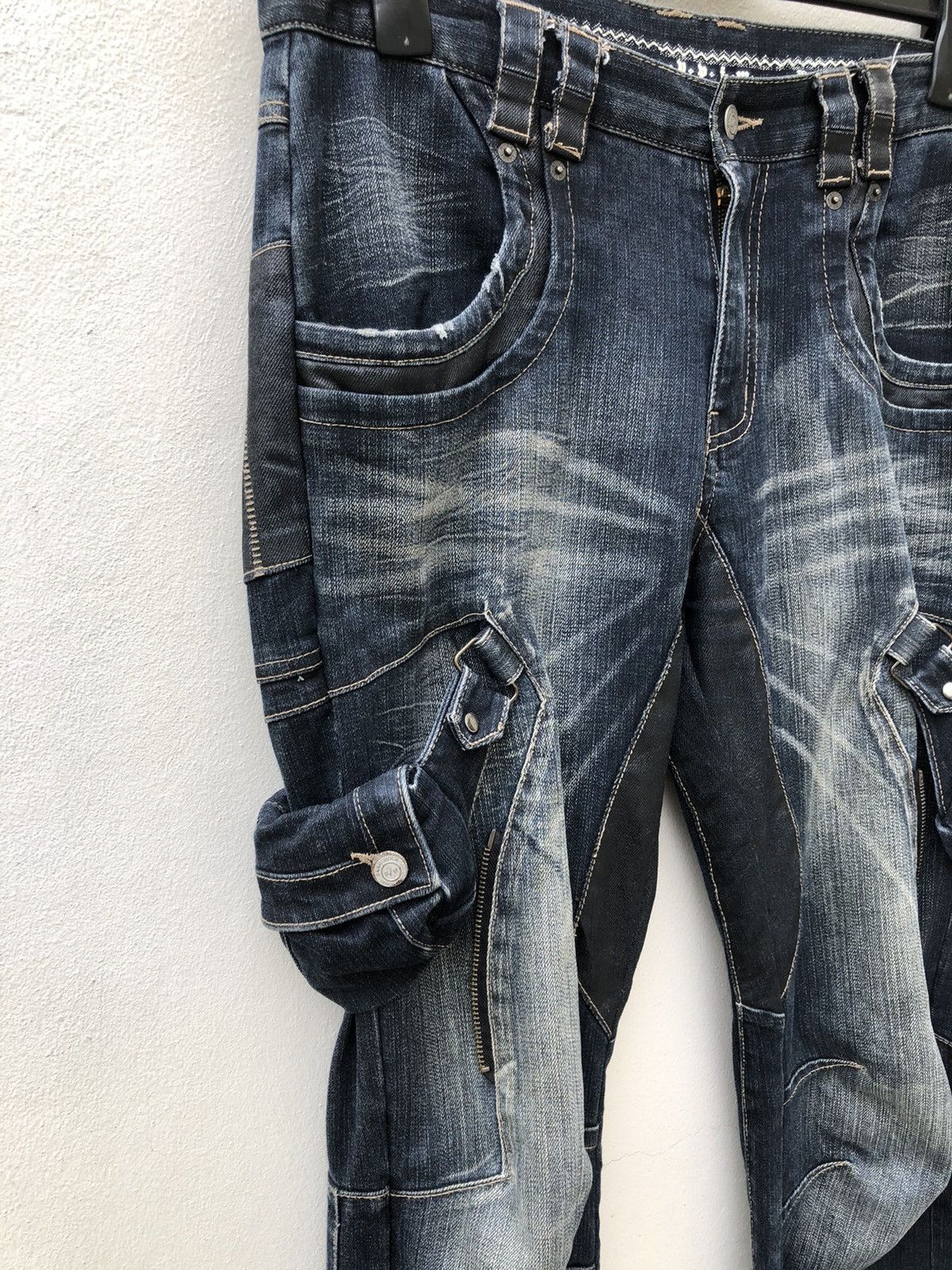 Vintage PPFM X Rush Hour Tactical Parachute Cargo Denim Size US 32 / EU 48 - 3 Thumbnail