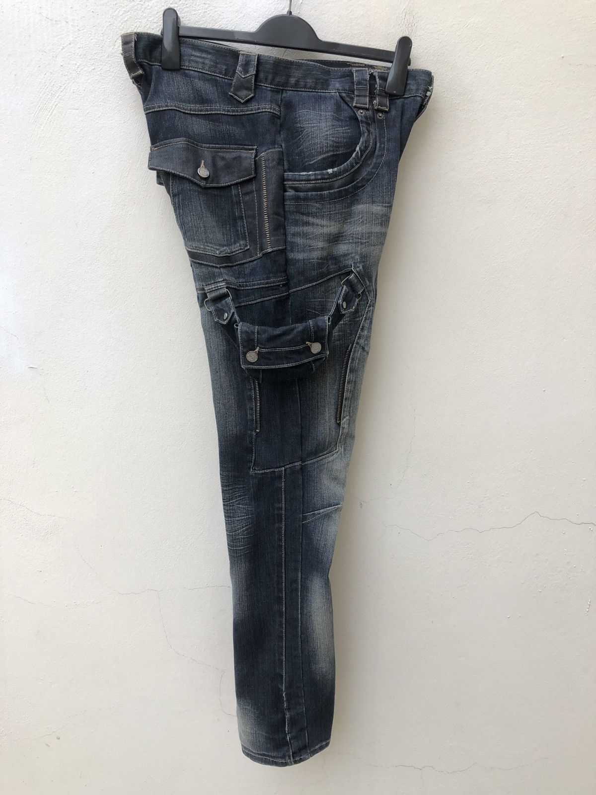 Vintage PPFM X Rush Hour Tactical Parachute Cargo Denim Size US 32 / EU 48 - 14 Thumbnail