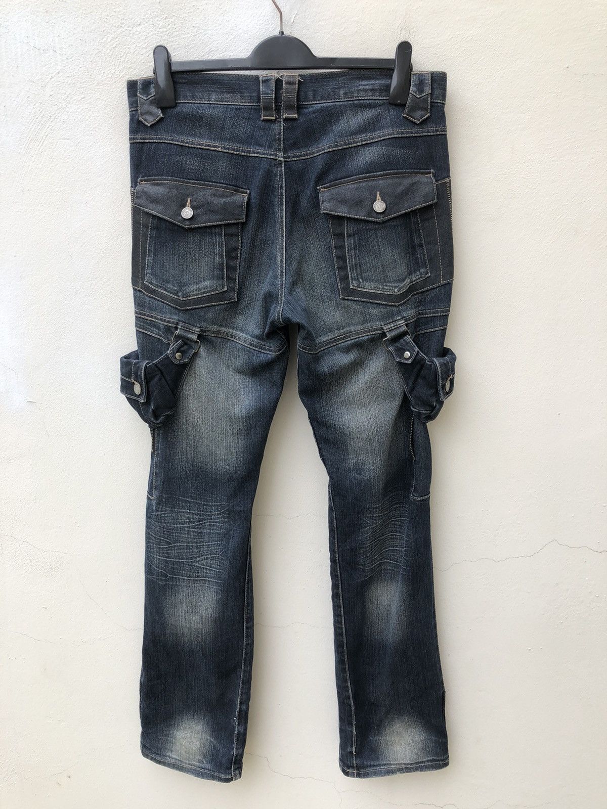 Vintage PPFM X Rush Hour Tactical Parachute Cargo Denim Size US 32 / EU 48 - 7 Thumbnail