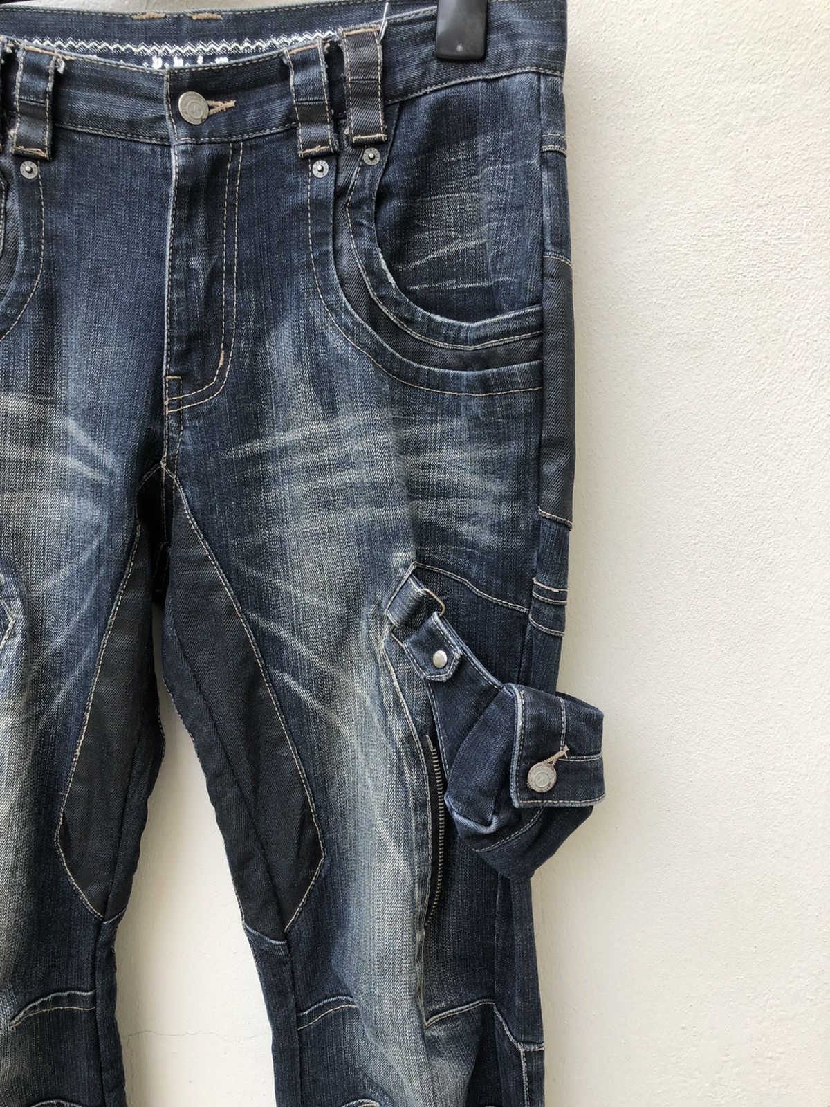 Vintage PPFM X Rush Hour Tactical Parachute Cargo Denim Size US 32 / EU 48 - 4 Thumbnail