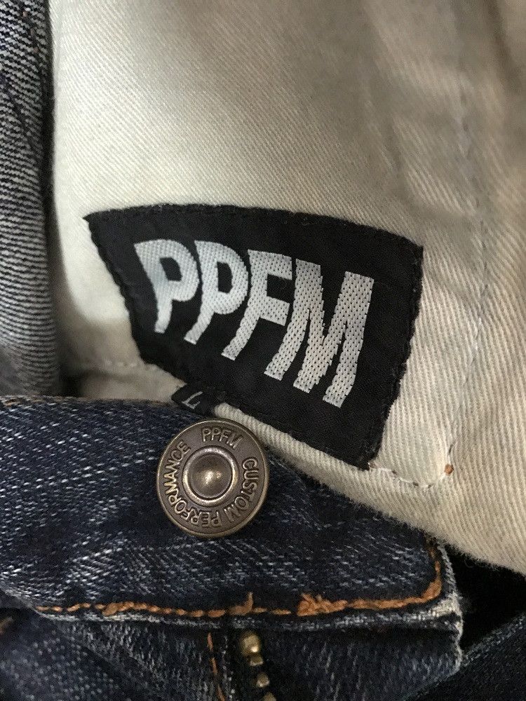 Vintage Vintage PPFM Rusty Mud Denim Hybrid Jeans Size US 31 - 19 Thumbnail