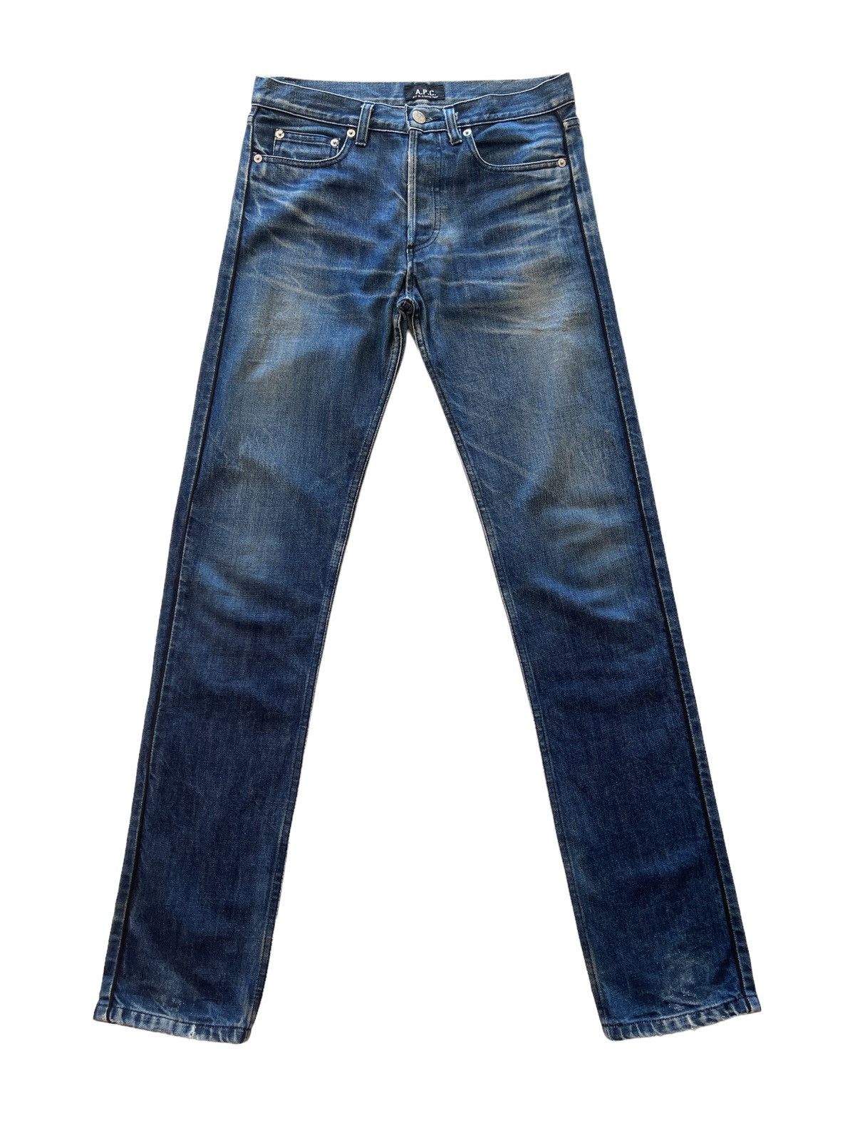 A.P.C. A.P.C Distressed Denim Size 29" - 2 Thumbnail