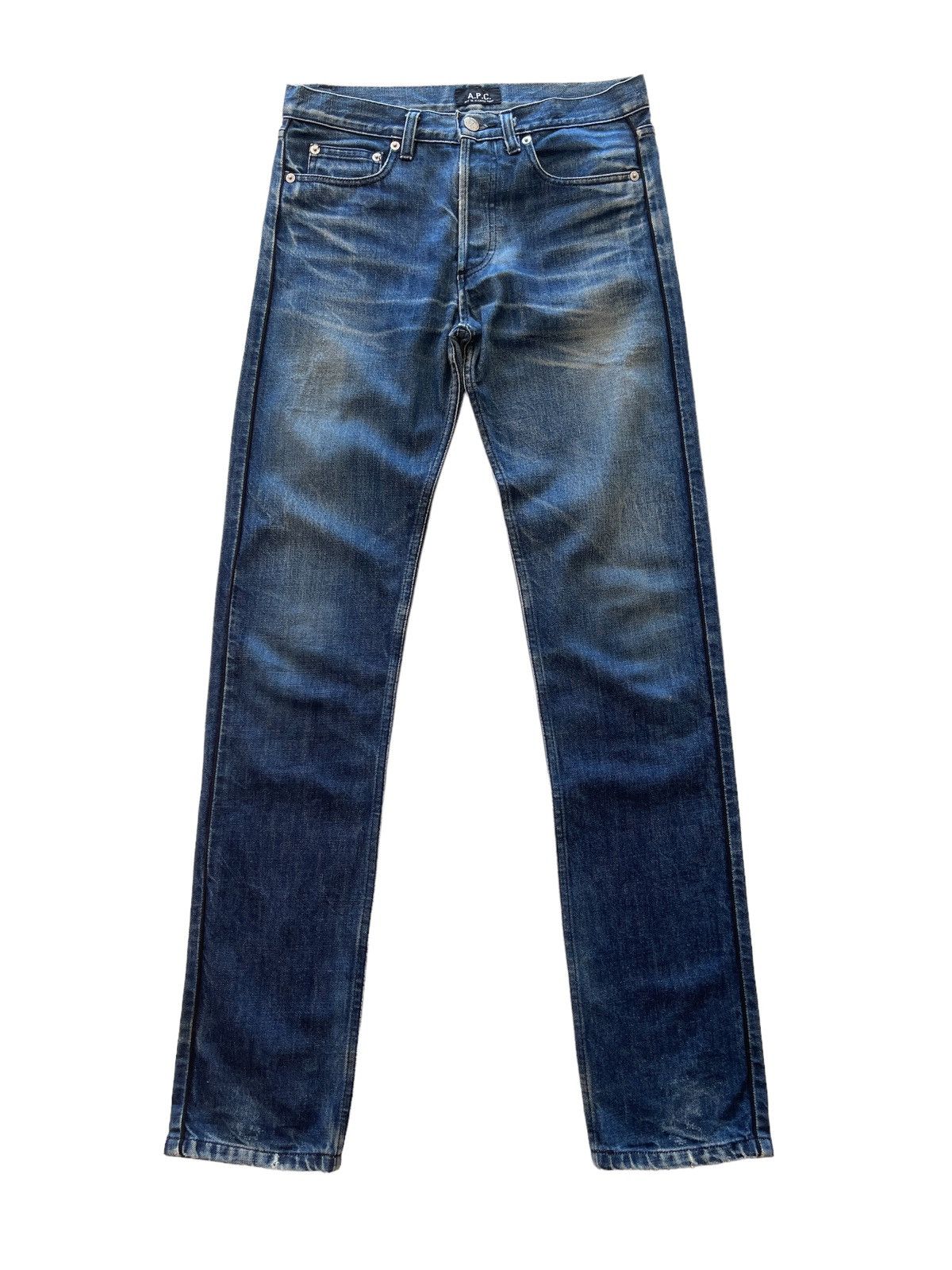 A.P.C. A.P.C Distressed Denim Size 29" - 1 Thumbnail