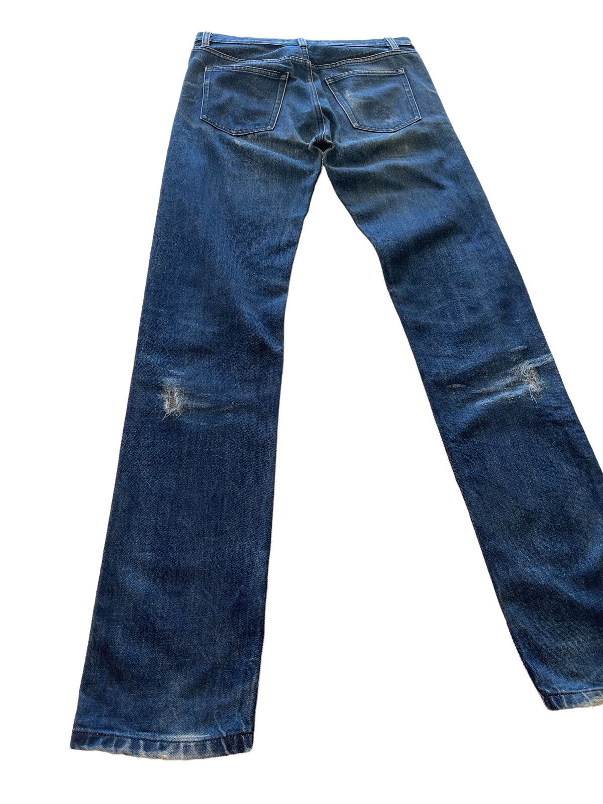 A.P.C. A.P.C Distressed Denim Size 29" - 9 Thumbnail