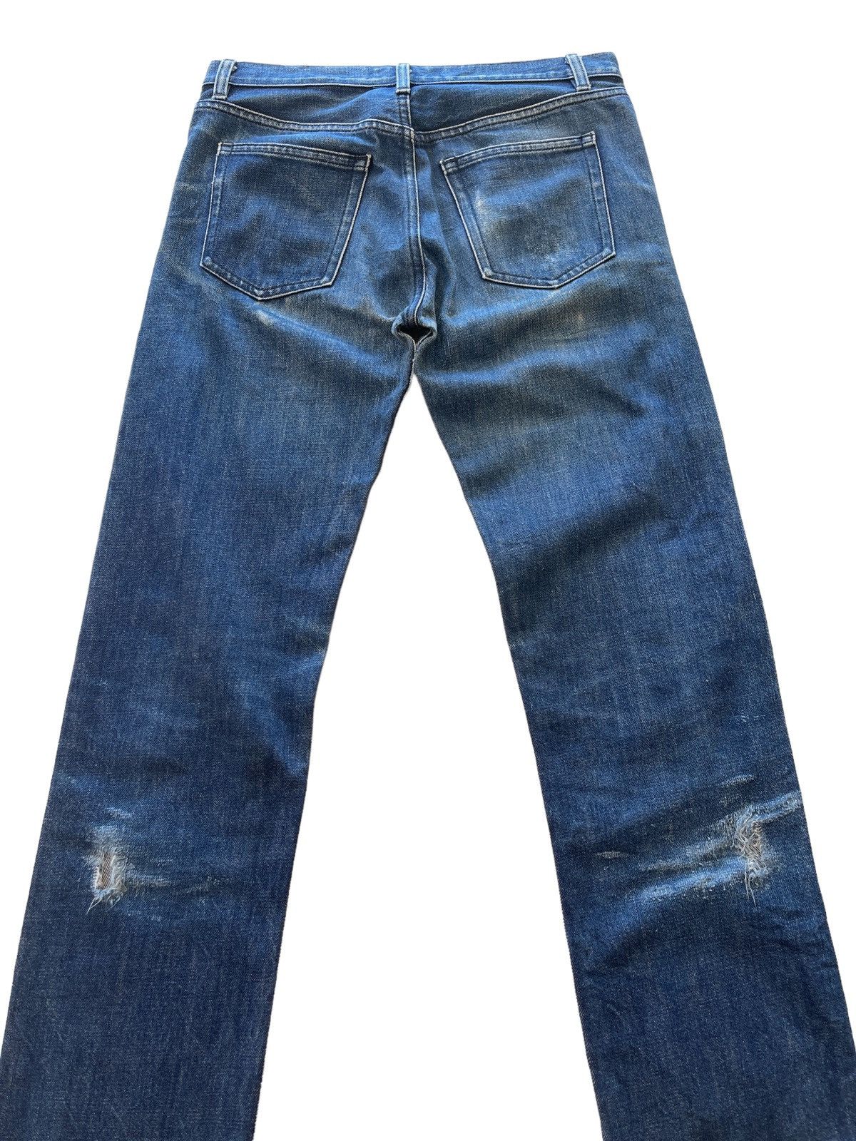 A.P.C. A.P.C Distressed Denim Size 29" - 11 Thumbnail