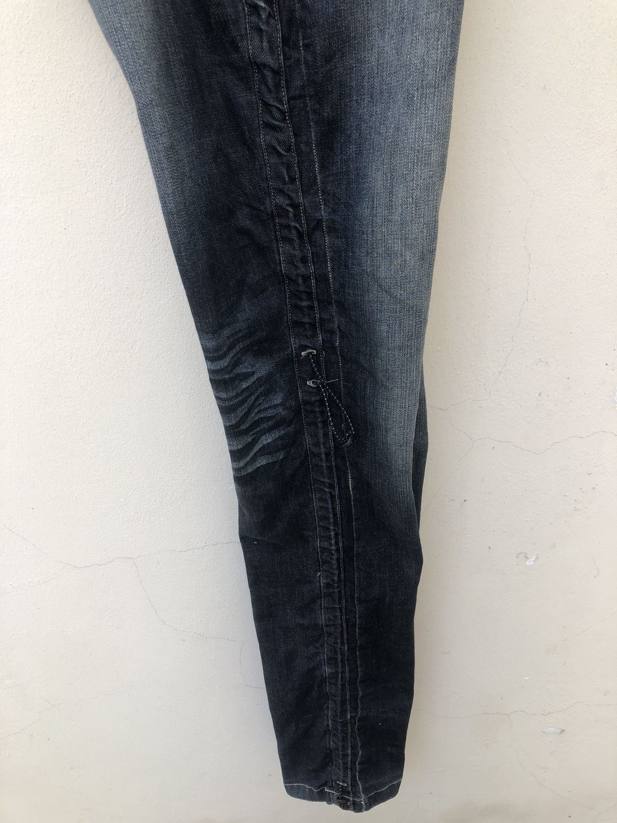 PPFM PPFM " DESTRUCT" Adjustable Leg Stretchable Denim Pant Size US 32 / EU 48 - 20 Thumbnail