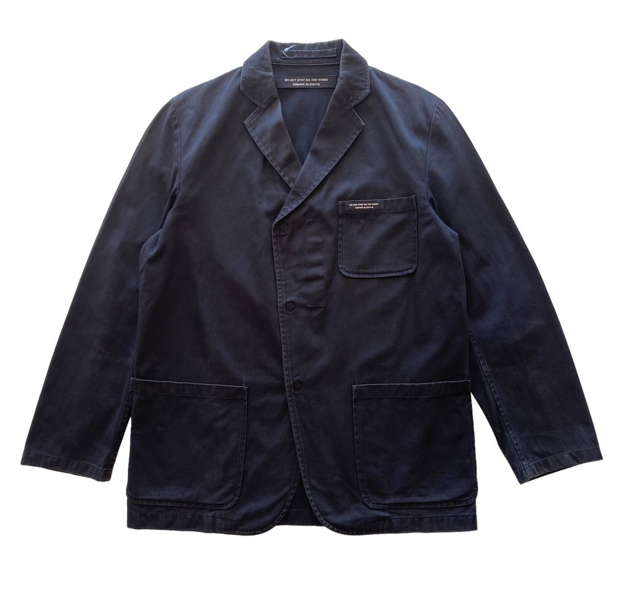 CABANE de ZUCCa Cabane De Zucca Chore Jacket Navy Blue Size US M / EU 48-50 / 2 - 2 Thumbnail