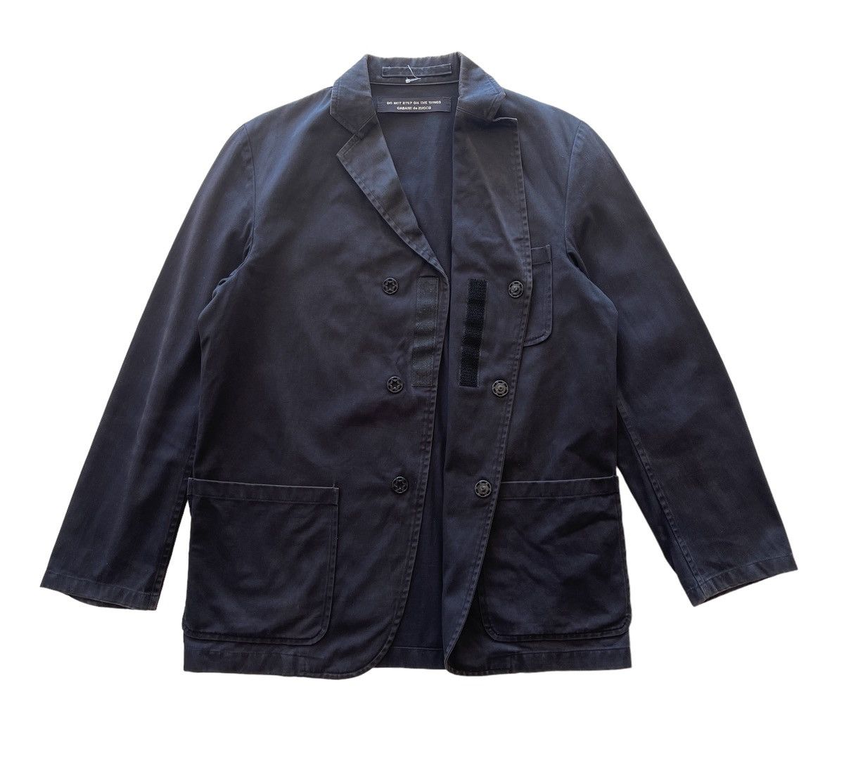 CABANE de ZUCCa Cabane De Zucca Chore Jacket Navy Blue Size US M / EU 48-50 / 2 - 3 Thumbnail