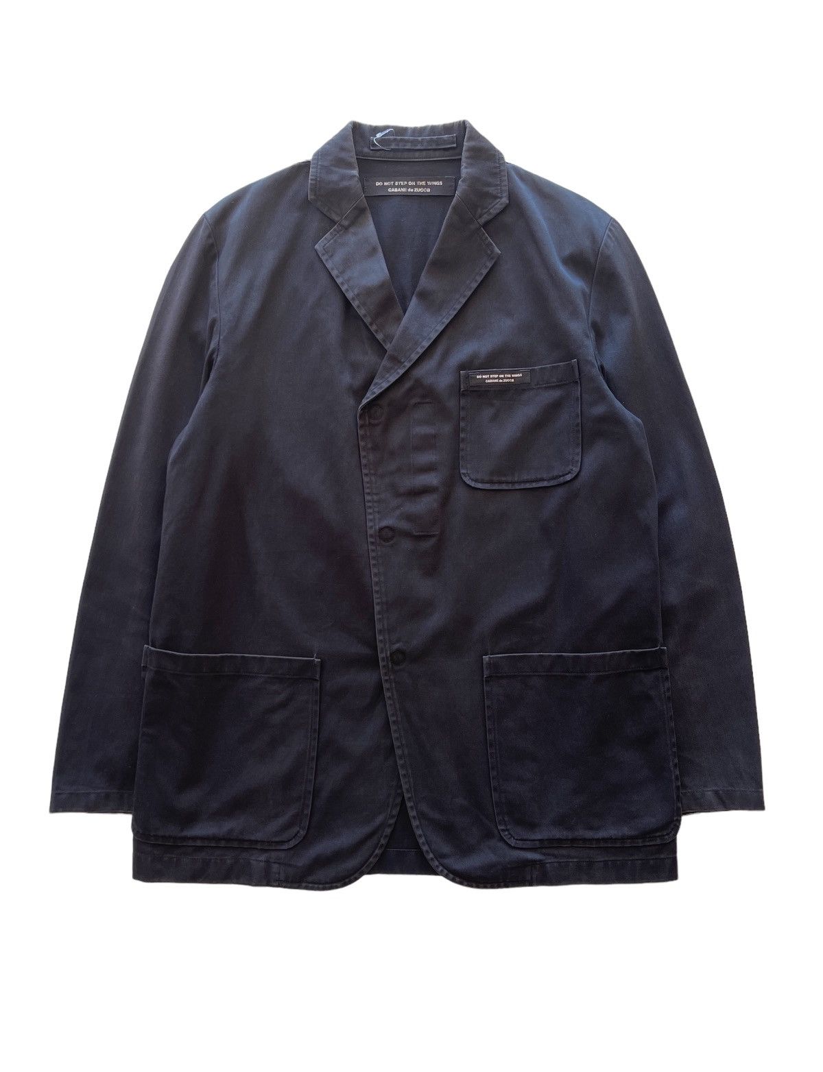 CABANE de ZUCCa Cabane De Zucca Chore Jacket Navy Blue Size US M / EU 48-50 / 2 - 1 Thumbnail